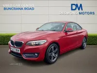 Used BMW 218 Sport Line 2016 Red Coupe