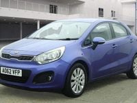 Used Kia Rio 107 HP (78 kW) 2012 Blue Hatchback