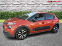 Begagnad Citroën C3 Feel 110 HK (80 kW) 2017 Orange Halvkombi
