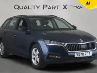 Gebraucht Skoda Octavia SE First Edition 110 PS (80 kW) 2021 Blau Kombi