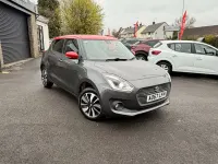 Used Suzuki Swift SZ5 2017 Grey red Hatchback
