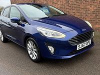 Used Ford Fiesta Titanium 120 HP (88 kW) 2017 Blue Hatchback