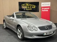 Used Mercedes SL500 2002 Silver Cabriolet