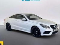 Used Mercedes E200 AMG line 184 HP (135 kW) 2015 White Coupe
