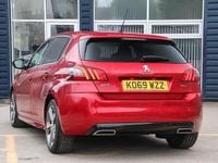 Used Peugeot 308 GT-line 129 HP (94 kW) 2020 Red Hatchback