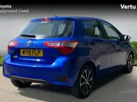 Used Toyota Yaris 111 HP (81 kW) 2019 Blue Hatchback
