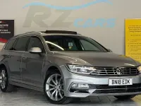 Used VW Passat R-line 150 HP (110 kW) 2018 Silver Estate