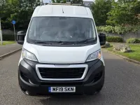 Used Peugeot Boxer 130 HP (95 kW) 2019 White Van