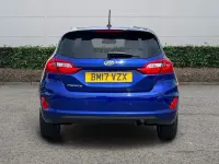 Used Ford Fiesta Titanium 2017 Blue Hatchback