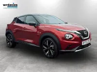 Used Nissan Juke Tekna+ 114 HP (83 kW) 2022 Fuji sunset red SUV