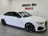 Used Audi A4 Black Edition 190 HP (139 kW) 2020 White Sedan
