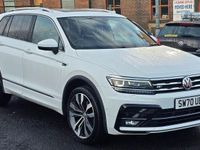 Used VW Tiguan Allspace R-line 190 HP (139 kW) 2020 White SUV