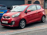 Used Kia Picanto City 68 HP (50 kW) 2013 Red Hatchback