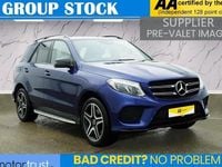 Used Mercedes GLE250 AMG 204 HP (150 kW) 2018 Blue Estate