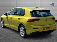 Used VW Golf VIII Life 110 HP (80 kW) 2021 Yellow Hatchback