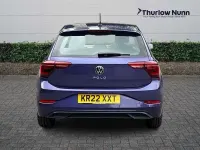 Begagnad VW Polo Style 95 HK (69 kW) 2022 Lila Halvkombi
