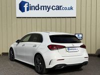 Used Mercedes A180 AMG Line Premium 116 HP (85 kW) 2018 White Hatchback