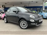 Used Fiat 500 Lounge 69 HP (50 kW) 2017 Black Hatchback