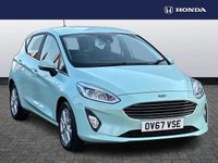 Used Ford Fiesta Zetec 99 HP (72 kW) 2017 Green Hatchback