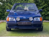 Used Ford Escort Cabriolet Convertible 1990 Blue Cabriolet