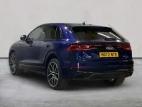 Used Audi Q8 Black Edition 340 HP (250 kW) 2022 Blue SUV