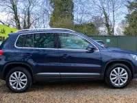 Used VW Tiguan Match 177 HP (130 kW) 2014 Blue SUV