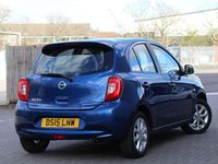 Used Nissan Micra Acenta 2015 Blue Hatchback