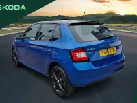 Used Skoda Fabia Colour Edition 94 HP (69 kW) 2018 Blue Hatchback