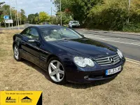 Used Mercedes SL500 Classic 306 HP (225 kW) 2003 Blue Cabriolet
