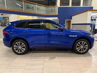 Used Jaguar F-Pace R-Sport 180 HP (132 kW) 2018 Blue SUV
