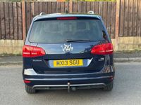 Used VW Sharan SE 150 HP (110 kW) 2024 Blue MPV