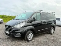 Used Ford Transit Custom Limited 130 HP (95 kW) 2020 Black Van