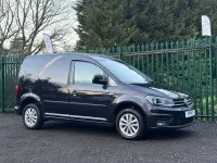 Used VW Caddy Highline 102 HP (75 kW) 2017 Black MPV