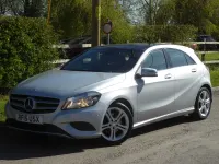Begagnad Mercedes A200 Sport Edition 2015 Silver Halvkombi