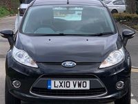Used Ford Fiesta Zetec 2010 Black Hatchback