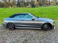 Used Mercedes C200 AMG line 2018 Grey Cabriolet