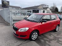 Used Skoda Fabia 60 HP (44 kW) 2013 Red Hatchback