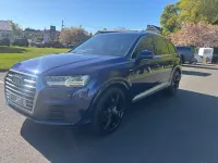 Begagnad Audi Q7 S-Line 231 HK (169 kW) 2019 Blå SUV