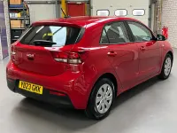 Used Kia Rio 83 HP (61 kW) 2023 Red Hatchback