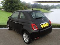 Used Fiat 500 Pop Star 69 HP (50 kW) 2017 Black Hatchback