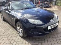 Used Mazda MX5 126 HP (92 kW) 2014 Black Cabriolet