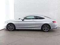 Used Mercedes C200 AMG line 184 HP (135 kW) 2022 Silver Coupe