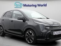 Used Kia Picanto GT-Line S 77 HP (56 kW) 2024 Black Hatchback