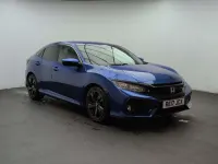 Used Honda Civic SR 129 HP (94 kW) 2017 Blue Hatchback