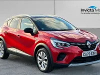 Second-hand Renault Captur Iconic 130 CP (95 kW) 2020 Roșu SUV