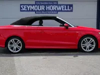 Used Audi A3 Cabriolet S-Line 150 HP (110 kW) 2016 Red Cabriolet