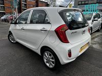 Used Kia Picanto 68 HP (50 kW) 2015 White Hatchback