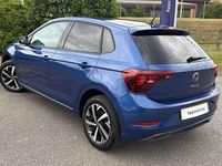 Used VW Polo Match 95 HP (69 kW) 2024 Blue Hatchback
