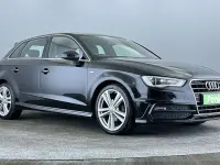 Used Audi A3 Sportback S-Line 105 HP (77 kW) 2013 Black Hatchback
