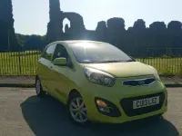 Used Kia Picanto 85 HP (62 kW) 2013 Green Hatchback